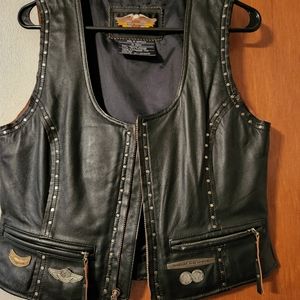 Harley Leather Vest